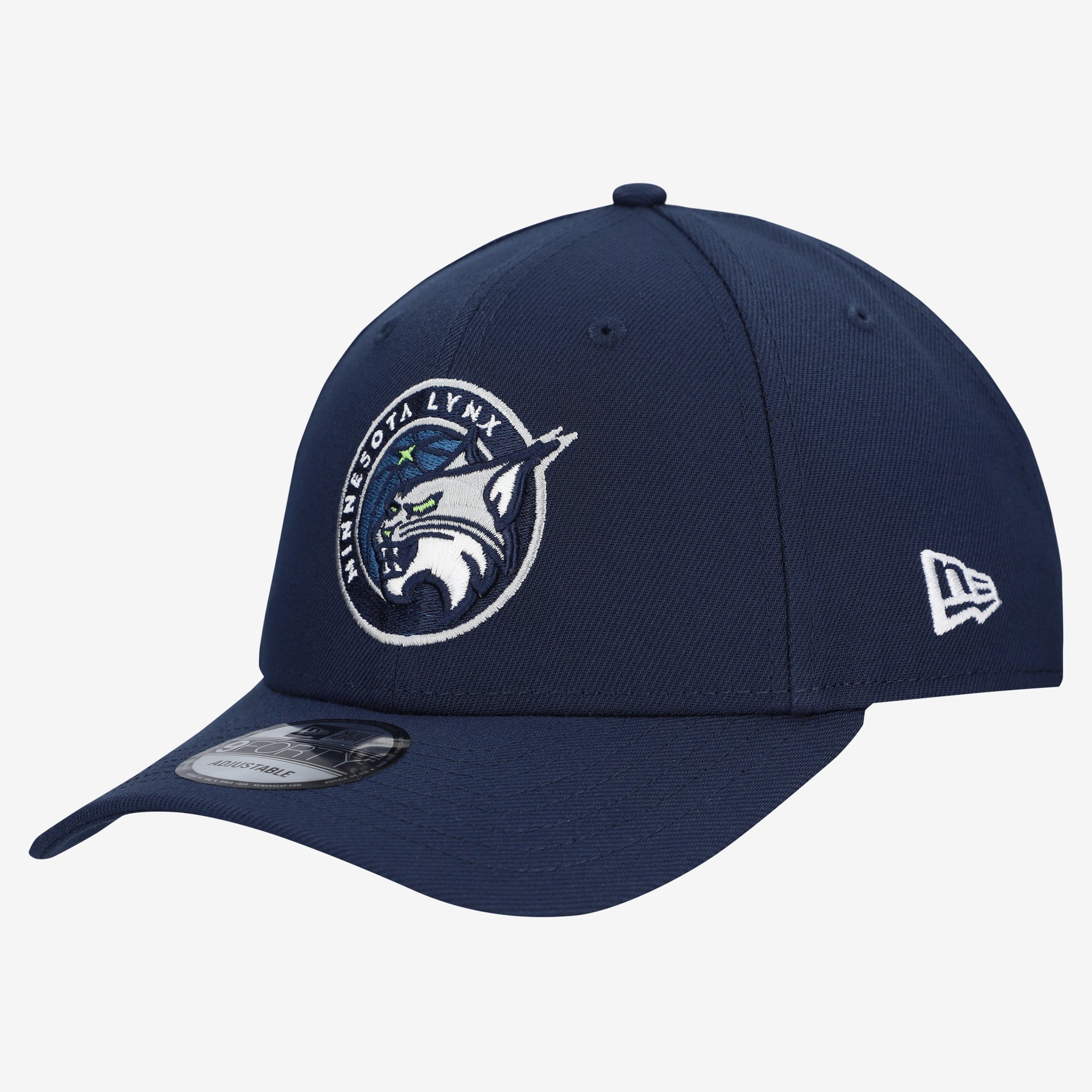 Men's New Era Navy Minnesota Lynx Team 9FORTY Adjustable Hat