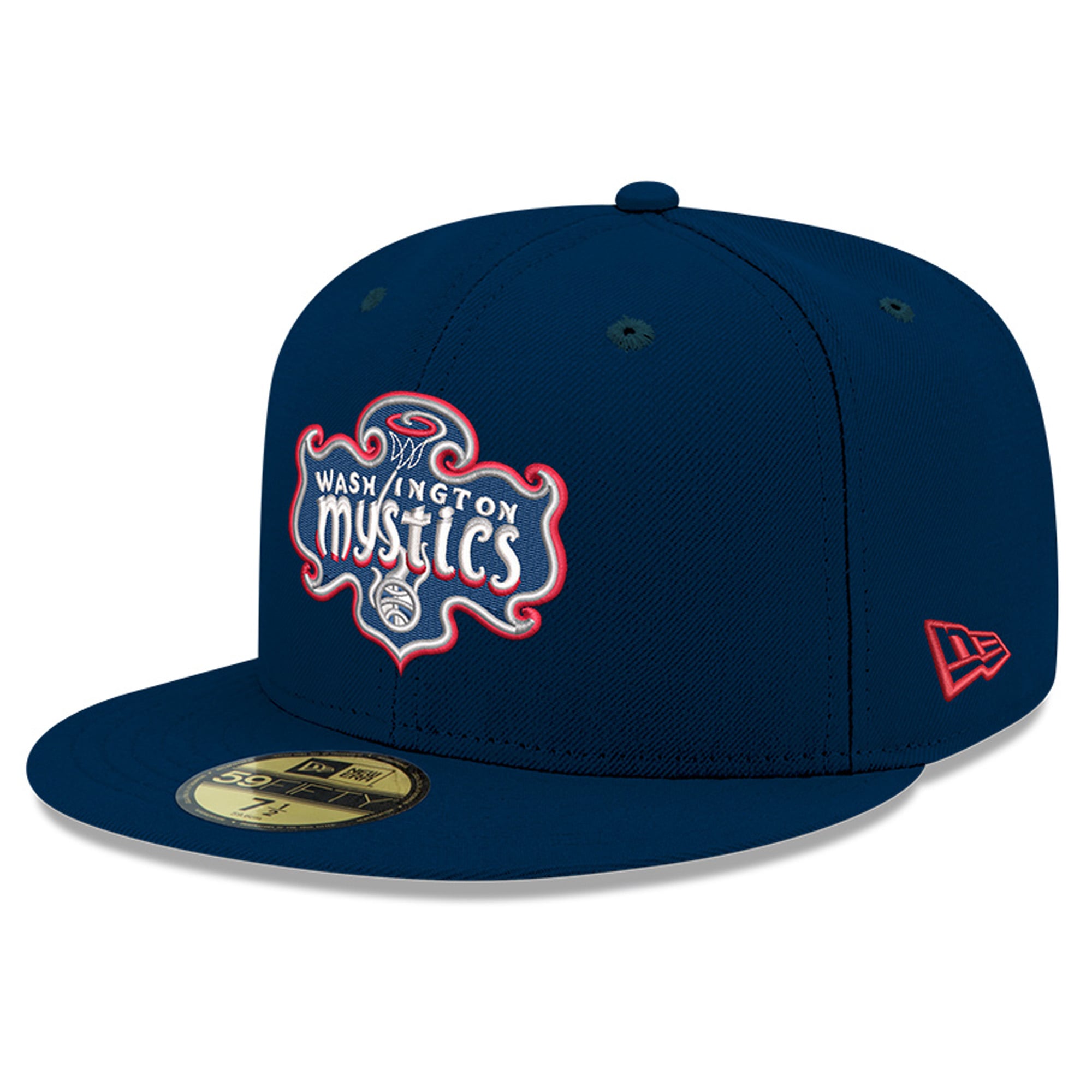 Men's New Era  Navy Washington Mystics Team 59FIFTY Fitted Hat