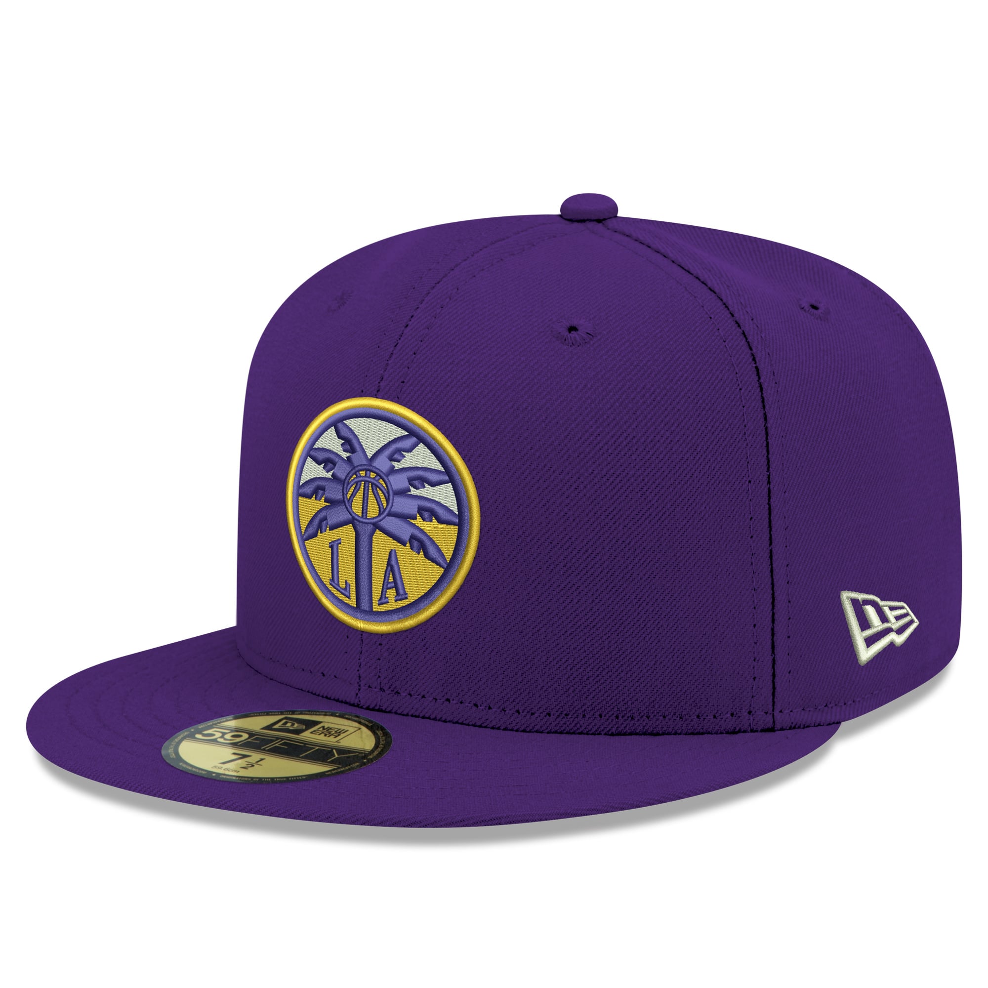 Men's New Era  Purple Los Angeles Sparks Team 59FIFTY Fitted Hat