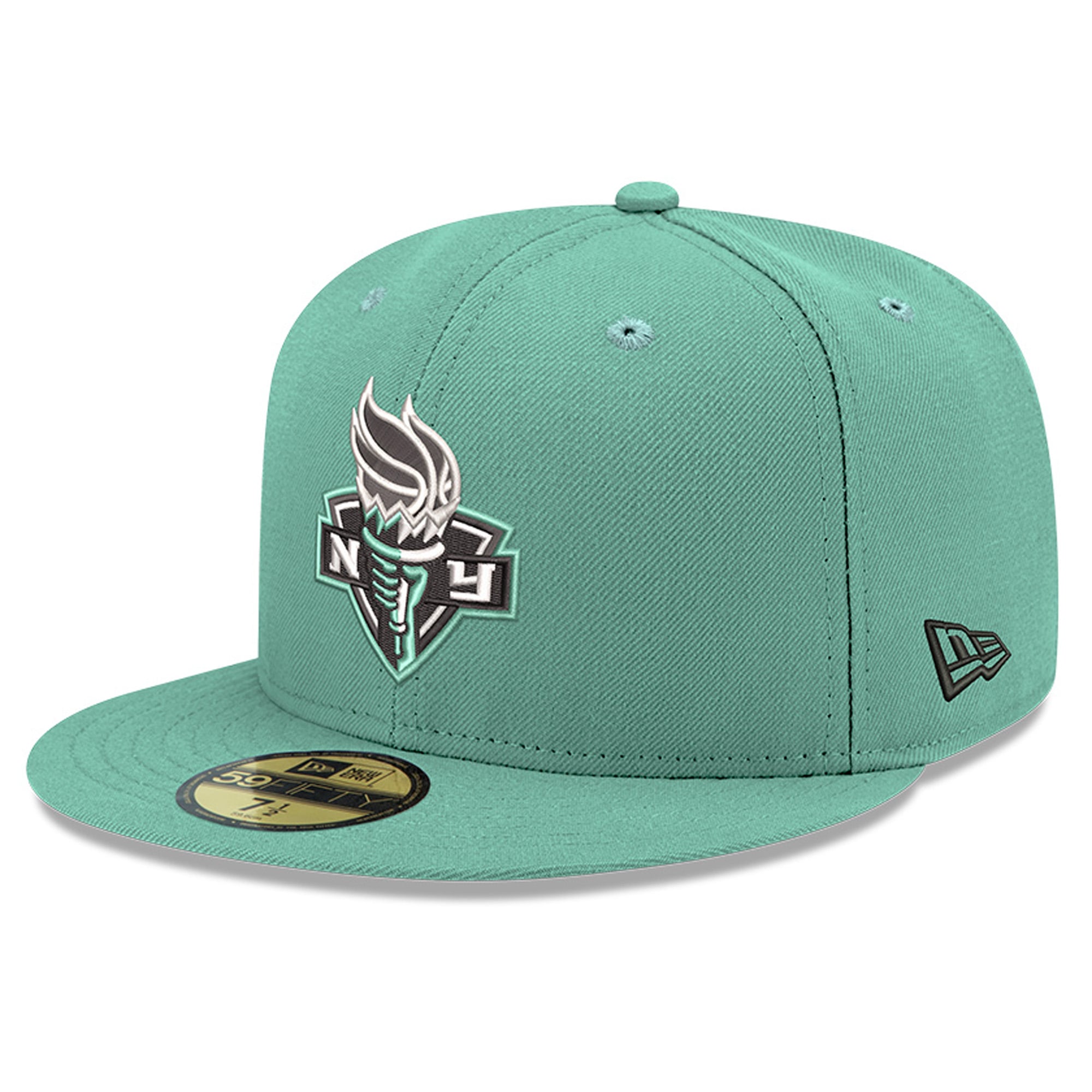 Men's New Era Turquoise New York Liberty Team 59FIFTY Fitted Hat