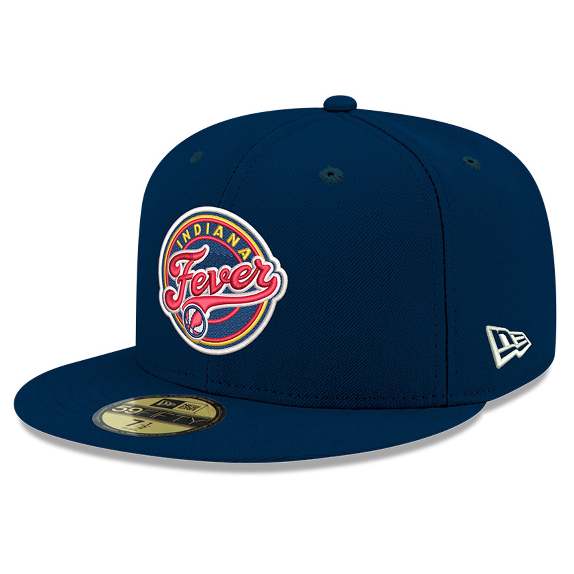 Men's New Era  Blue Indiana Fever Team 59FIFTY Fitted Hat