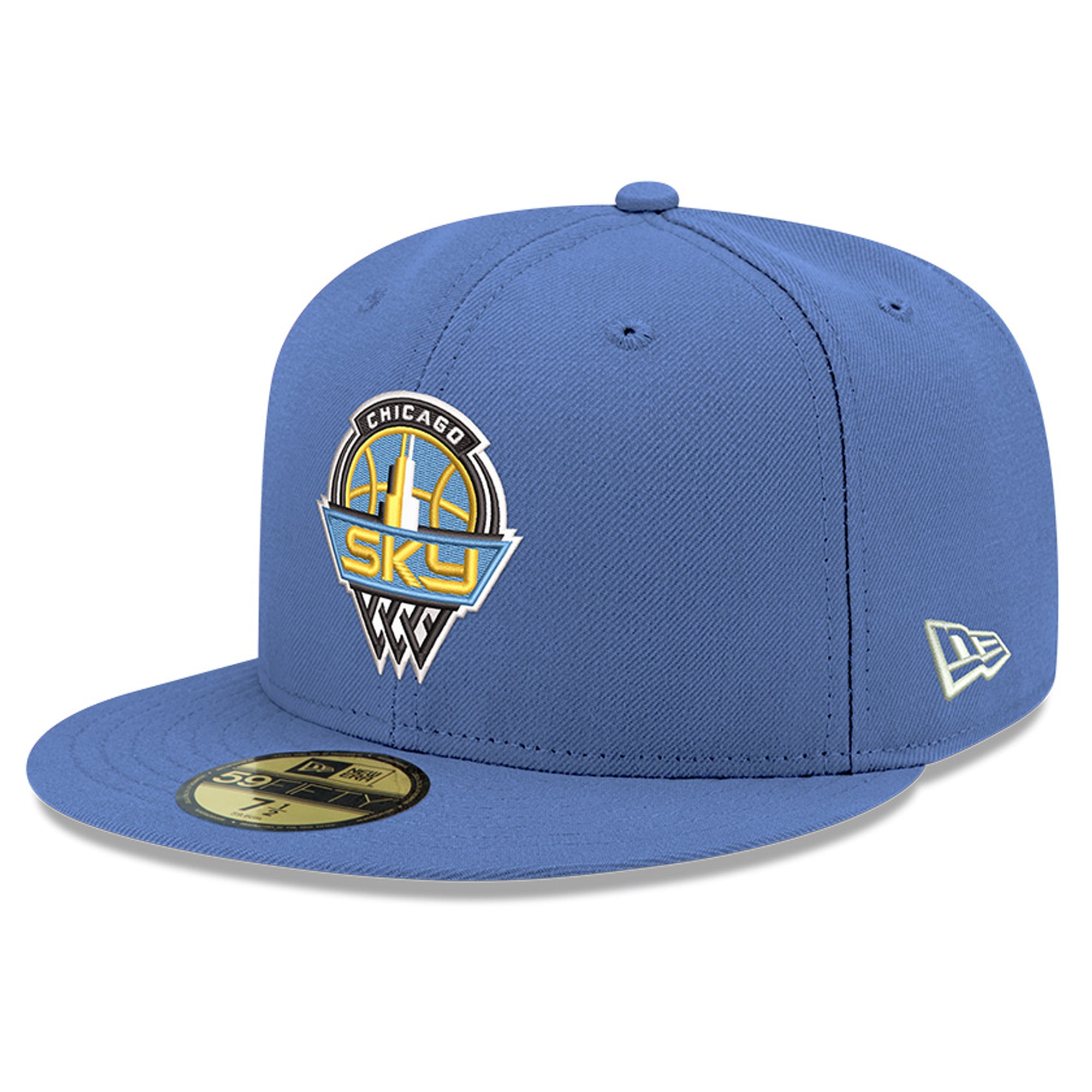 Men's New Era  Light Blue Chicago Sky Team 59FIFTY Fitted Hat