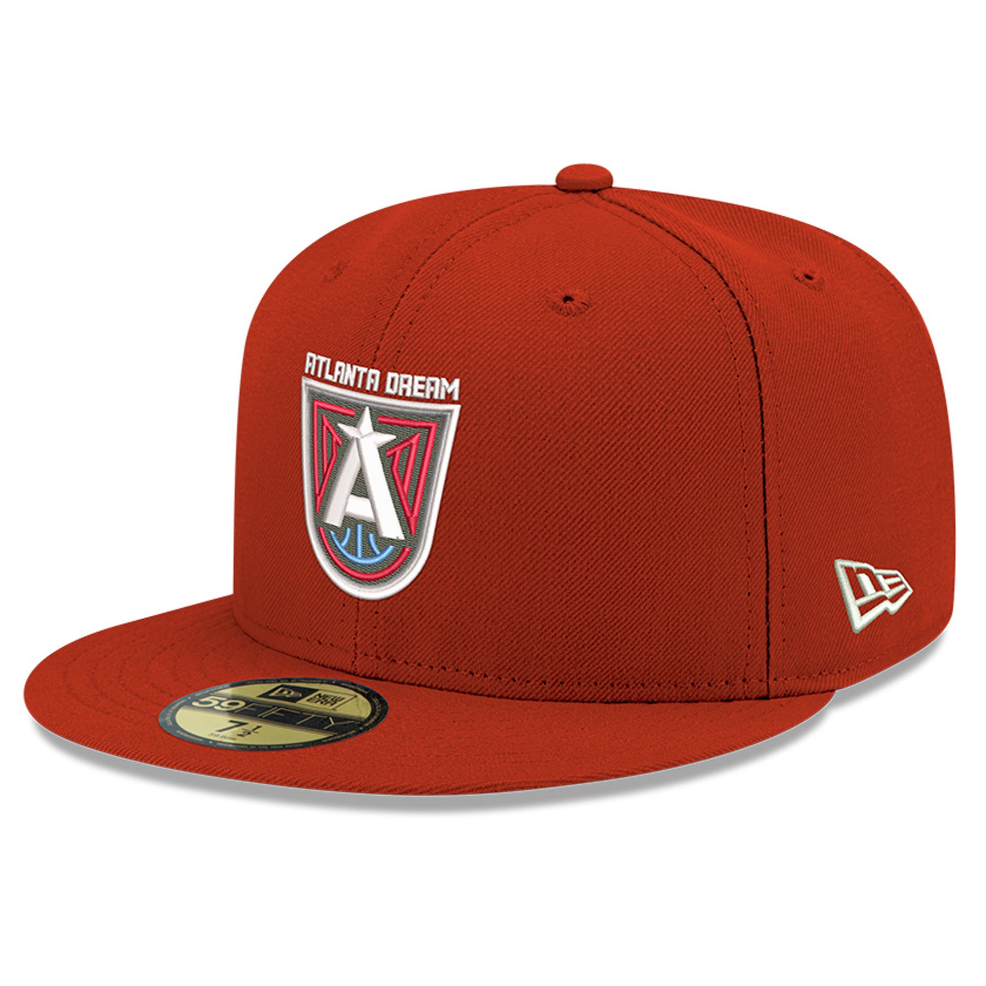 Men's New Era  Red Atlanta Dream Team 59FIFTY Fitted Hat