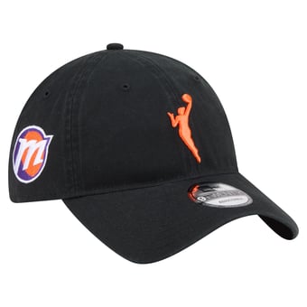 Men's New Era Black Phoenix Mercury Logowoman 9TWENTY Adjustable Hat