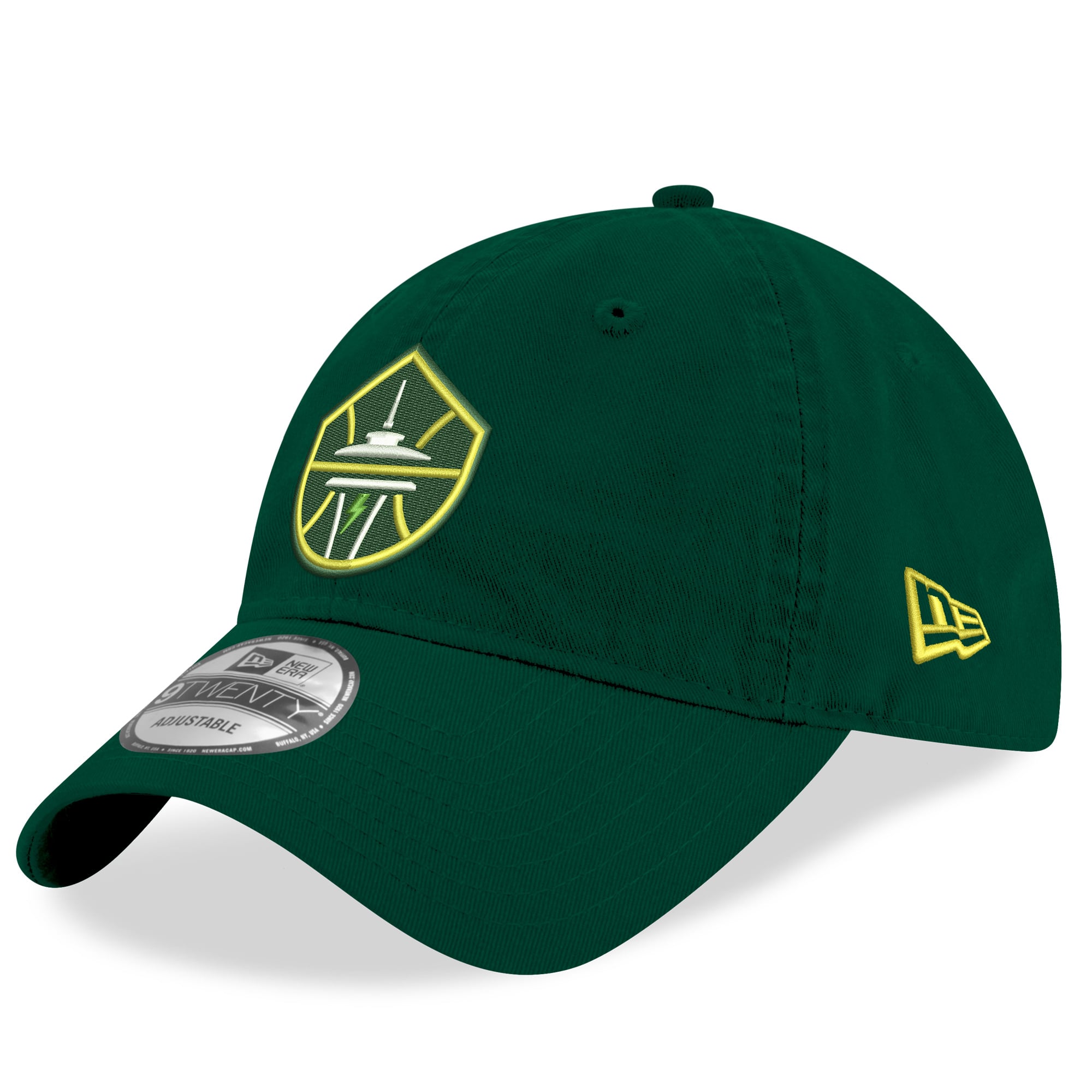 Men's New Era Green Seattle Storm 9TWENTY Adjustable Hat