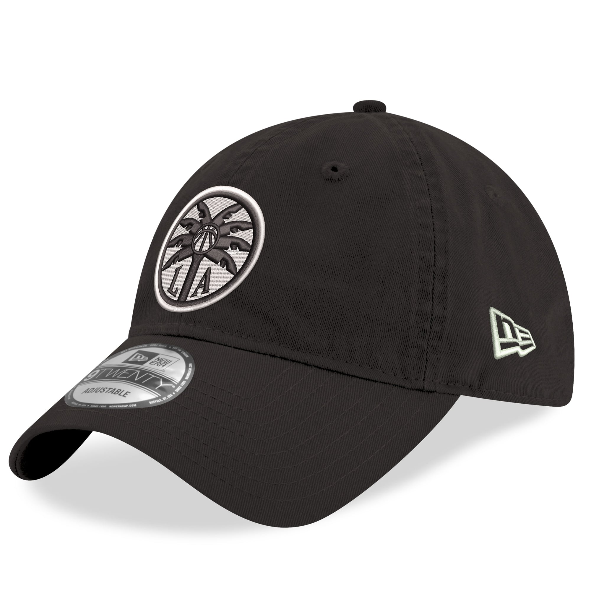 Men's New Era Black Los Angeles Sparks 9TWENTY Adjustable Hat