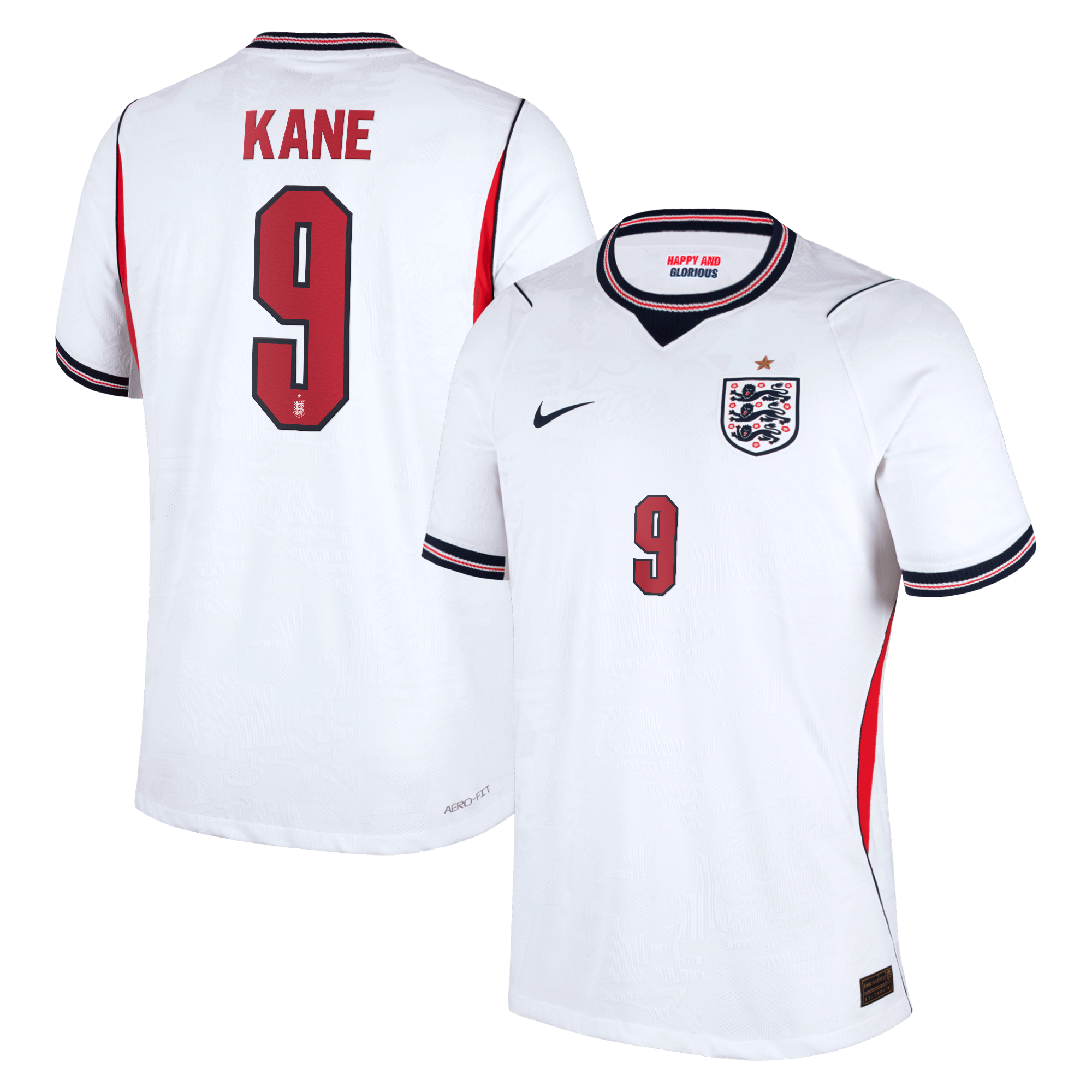Men's Nike Harry Kane White England National Team 2026 Home Match Authentic Jersey