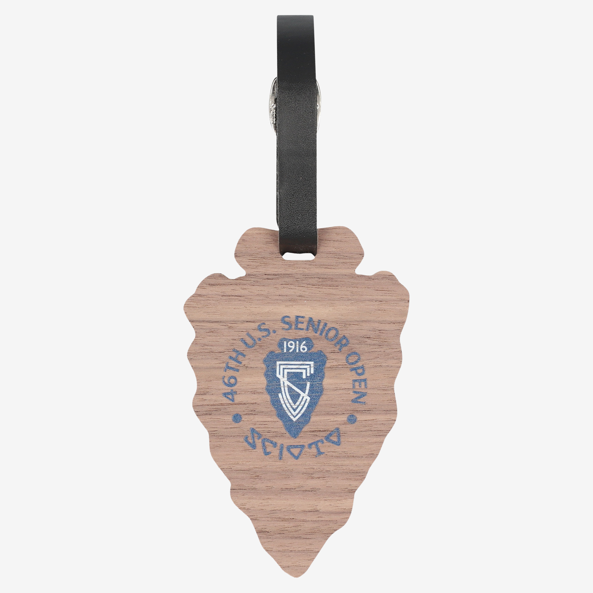 2026 U.S. Senior Open Wooden Bag Tag 2026 U.S. Senior Open Wooden Bag Tag
