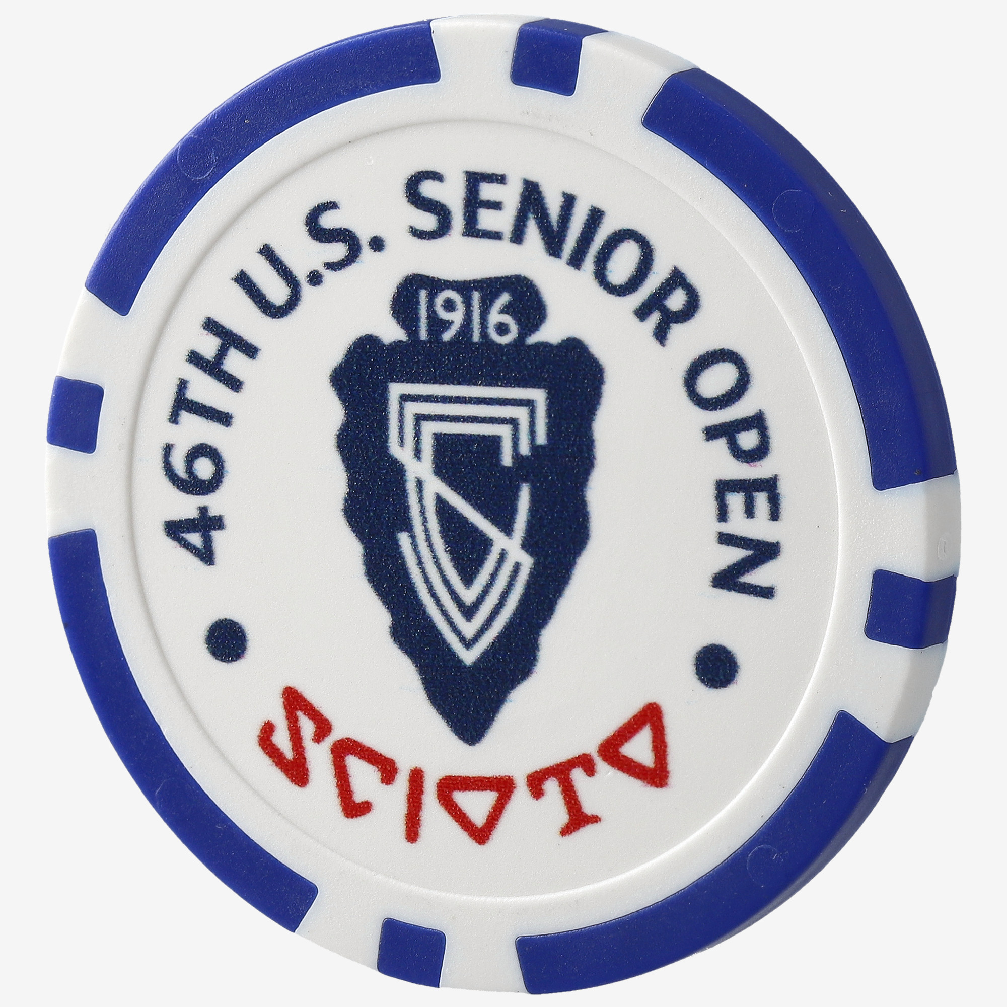 2026 U.S. Senior Open Poker Chip 2026 U.S. Senior Open Poker Chip