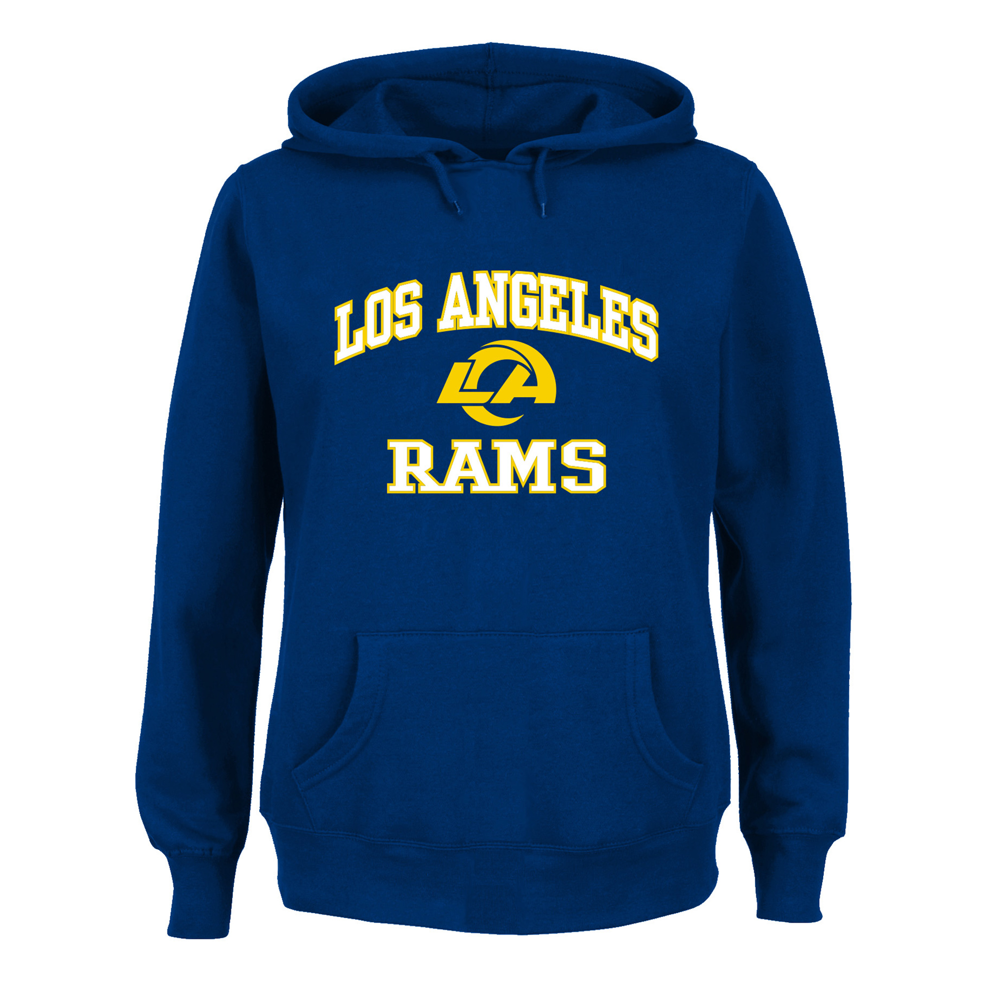 Women's Fanatics Royal Los Angeles Rams Plus Size Heart & Soul Hoodie