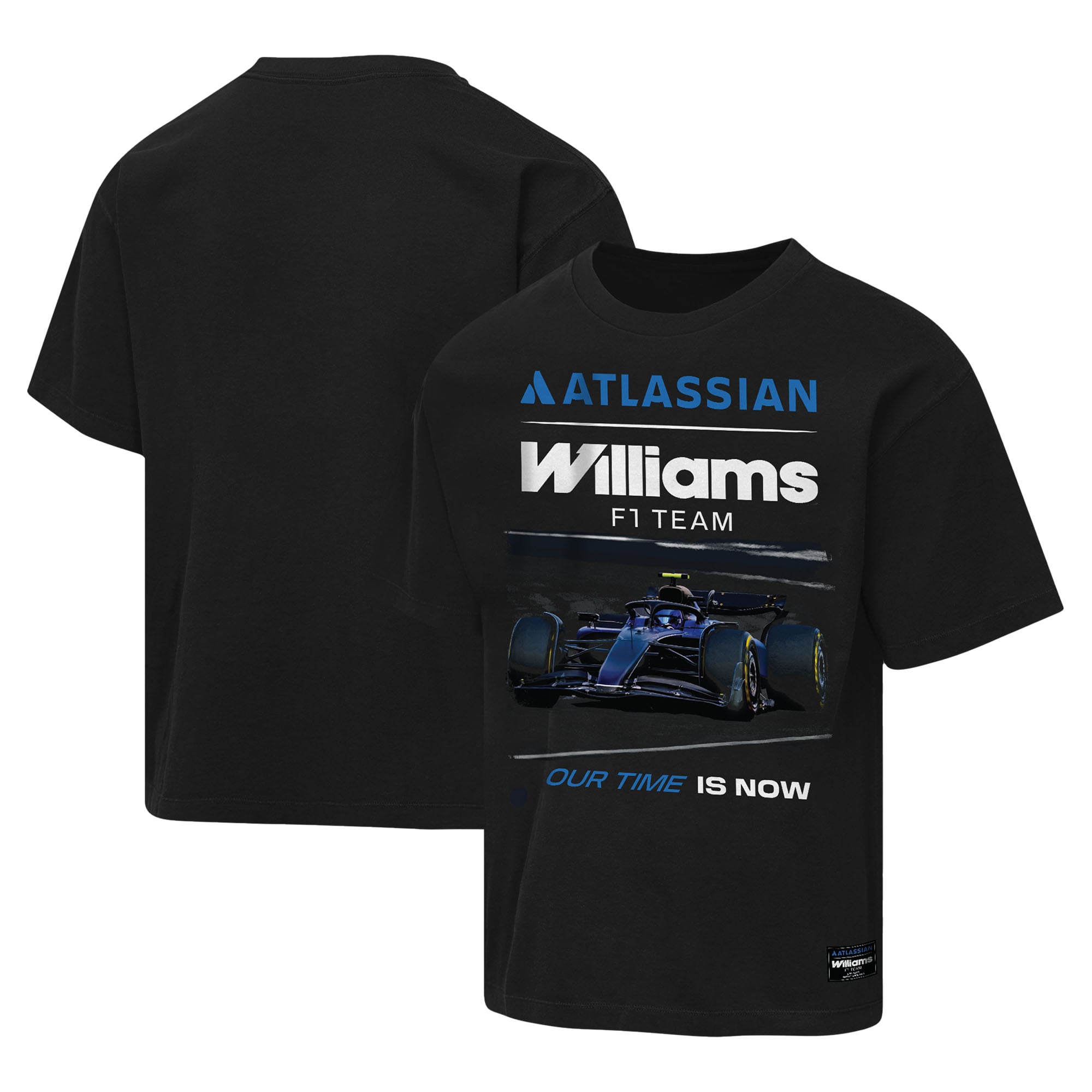 Men's Outerstuff Black Williams Racing Out Time T-Shirt