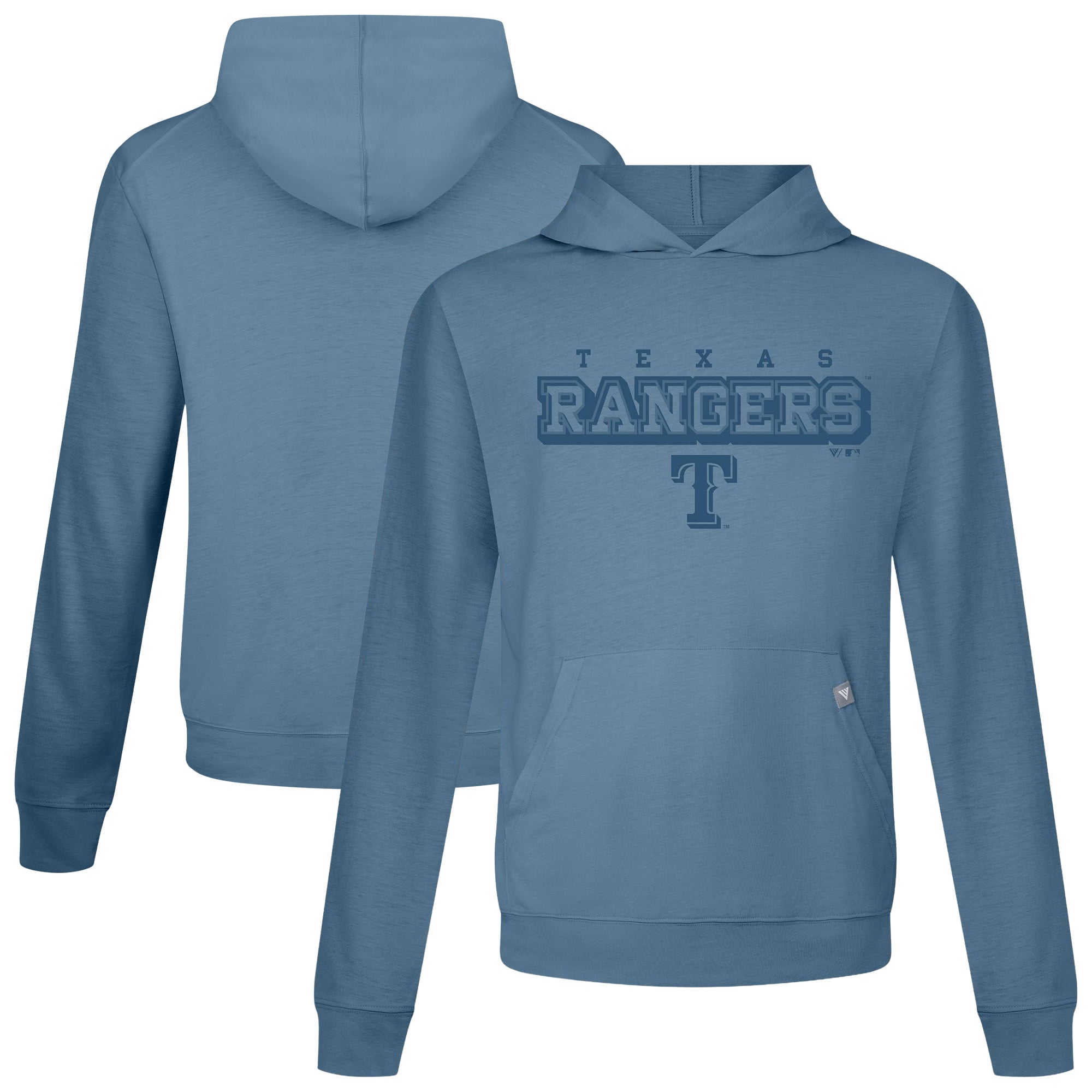 Men's Levelwear Blue Texas Rangers Relay Hoodie