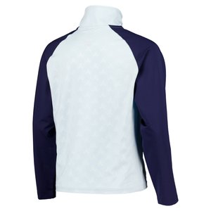 T-shirt raglan zippé 1/4 Paris Saint-Germain Motion - Ciel - Enfants, vue 4