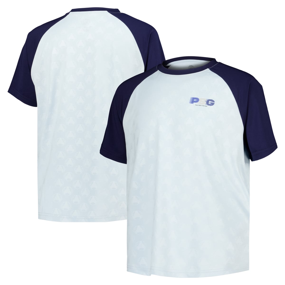 T-shirt raglan gaufré Paris Saint-Germain Motion - Ciel - Enfants