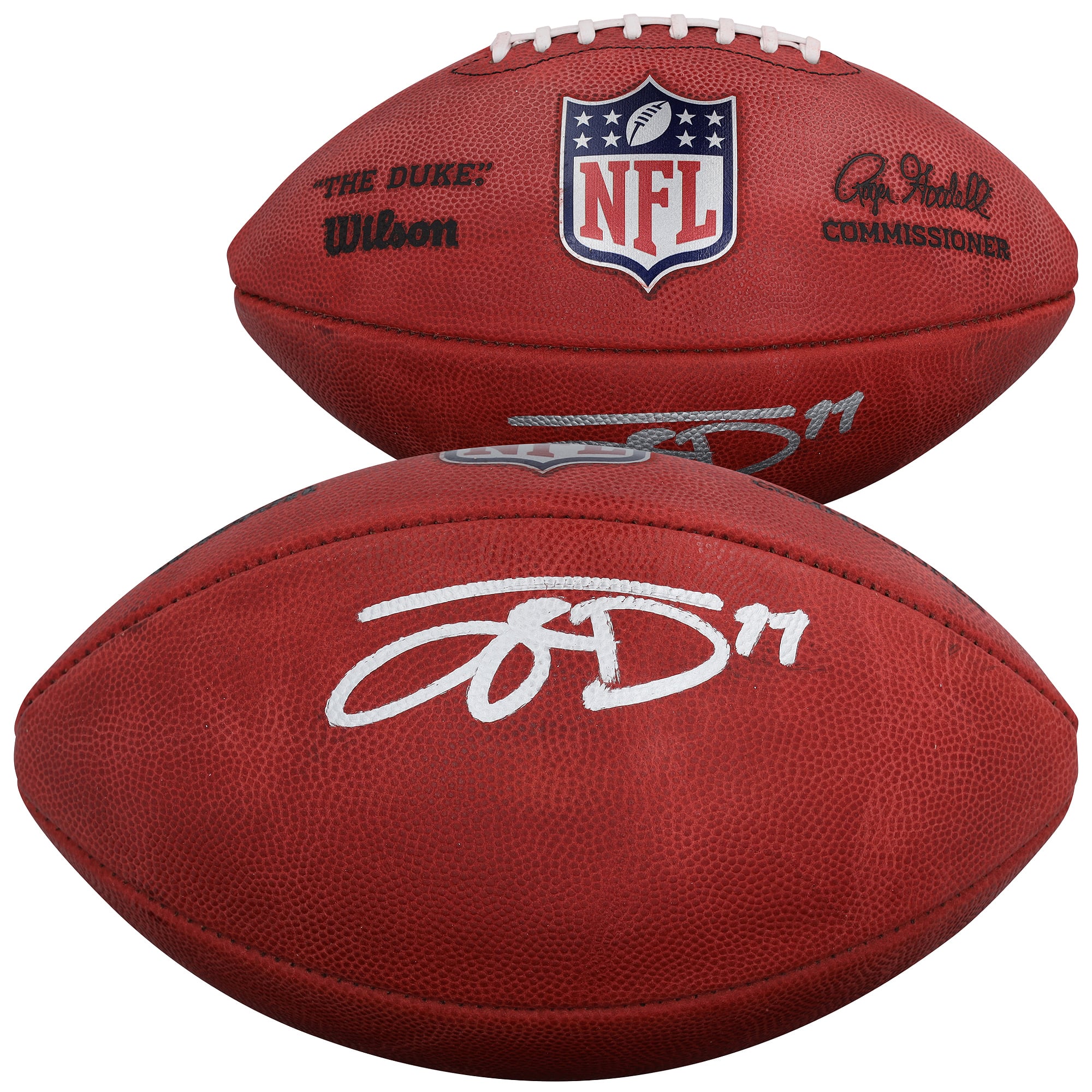 Jayden Reed Green Bay Packers Autographed Duke Full Color Football