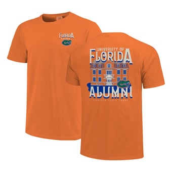 Women's Orange Florida Gators Comfort Colors Campus Alumni T-Shirt