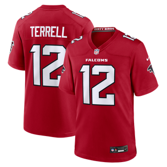 Men's Nike Avieon Terrell Red Atlanta Falcons Game Jersey