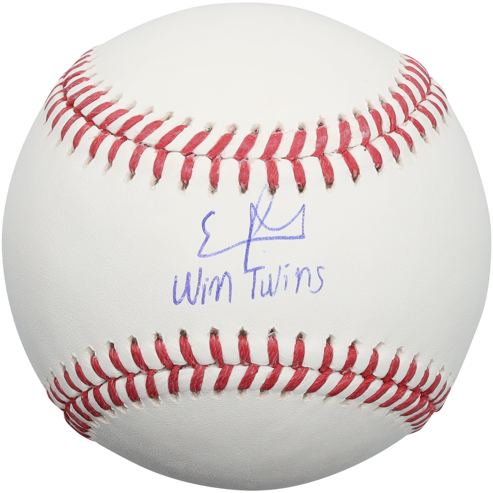 Emmanuel Rodriguez Minnesota Twins Autographed Baseball with "Win Twins" Inscription