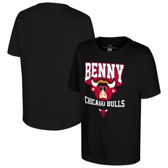 Youth Stadium Essentials  Black Chicago Bulls Most Valuable Mascot T-Shirt