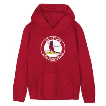Preschool Mitchell & Ness  Red St. Louis Cardinals Retro Logo Hoodie