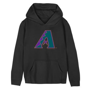 Preschool Mitchell & Ness  Black Arizona Diamondbacks Retro Logo Hoodie