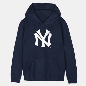Toddler Mitchell & Ness  Navy New York Yankees Retro Logo Hoodie
