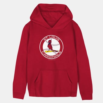 Toddler Mitchell & Ness  Red St. Louis Cardinals Retro Logo Hoodie