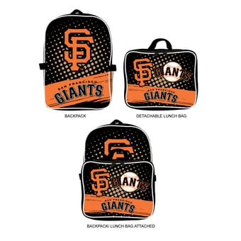 MOJO San Francisco Giants Backpack & Lunch Box 2-Piece Set