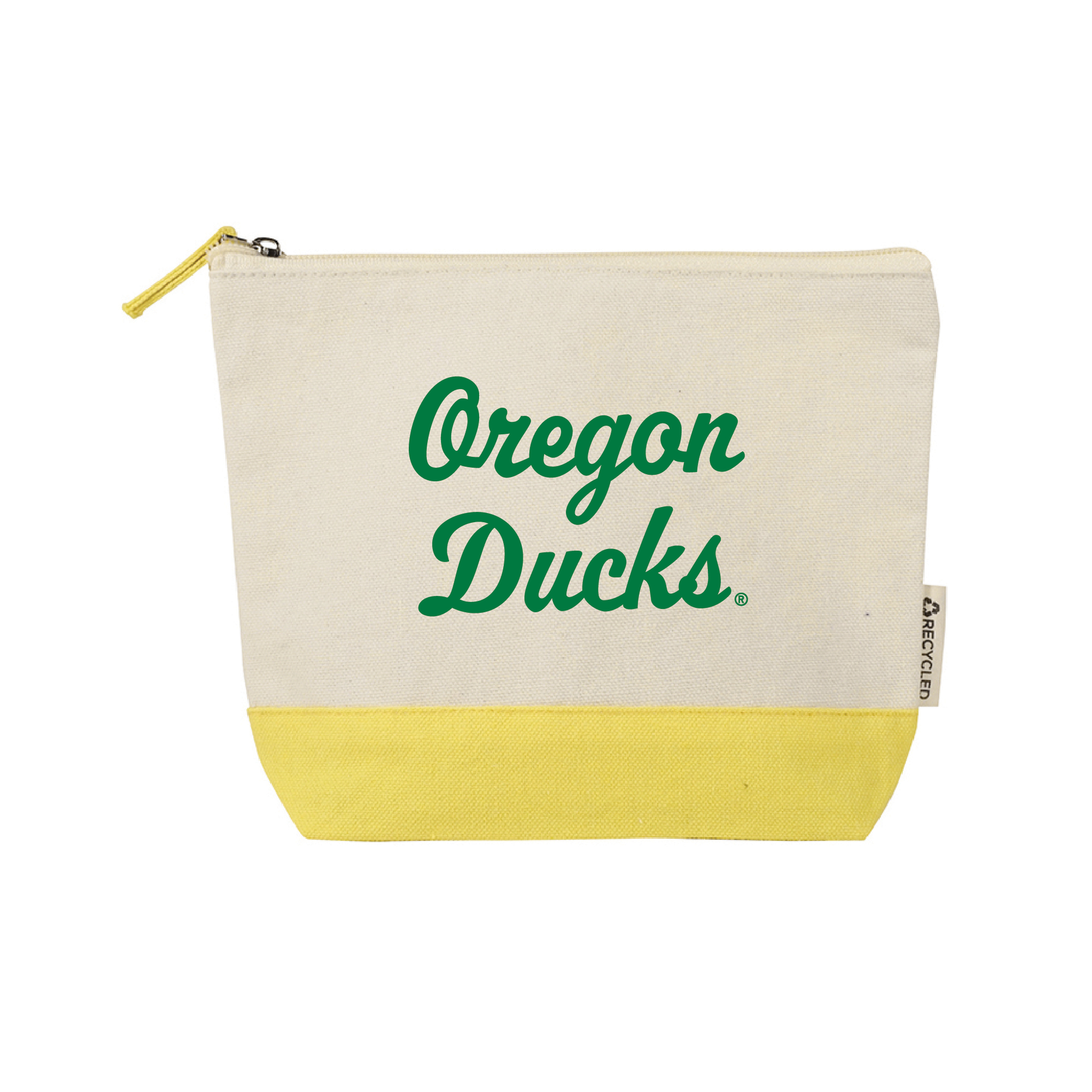 Cream Oregon Ducks Everyday Purse Pouch