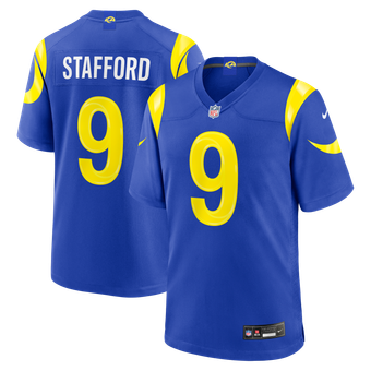 Los Angeles Rams Nike Game Home Jersey - Royal - Matthew Stafford - Mens