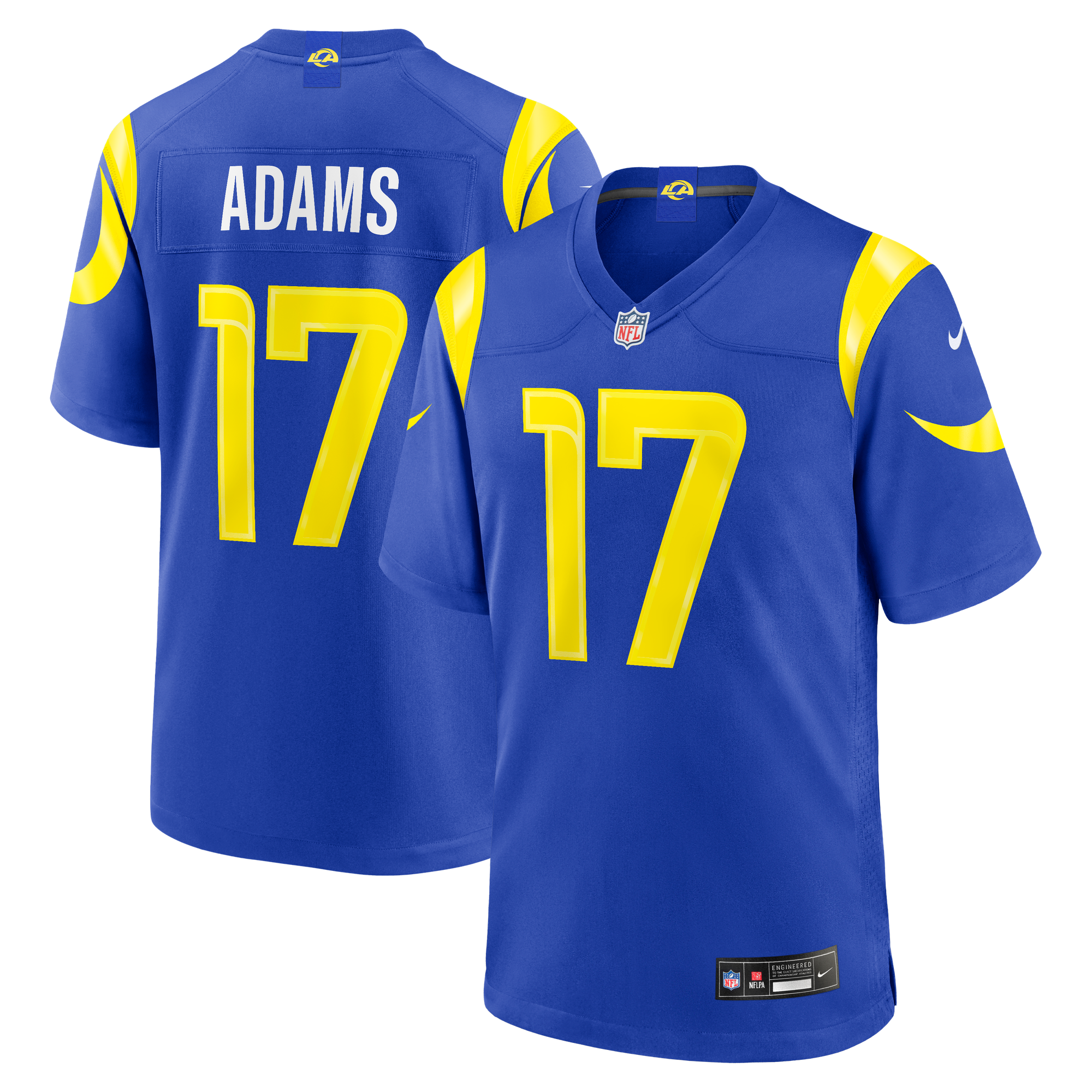 Maglia Los Angeles Rams Nike Game Home - Blu Reale - Davante Adams - Uomo