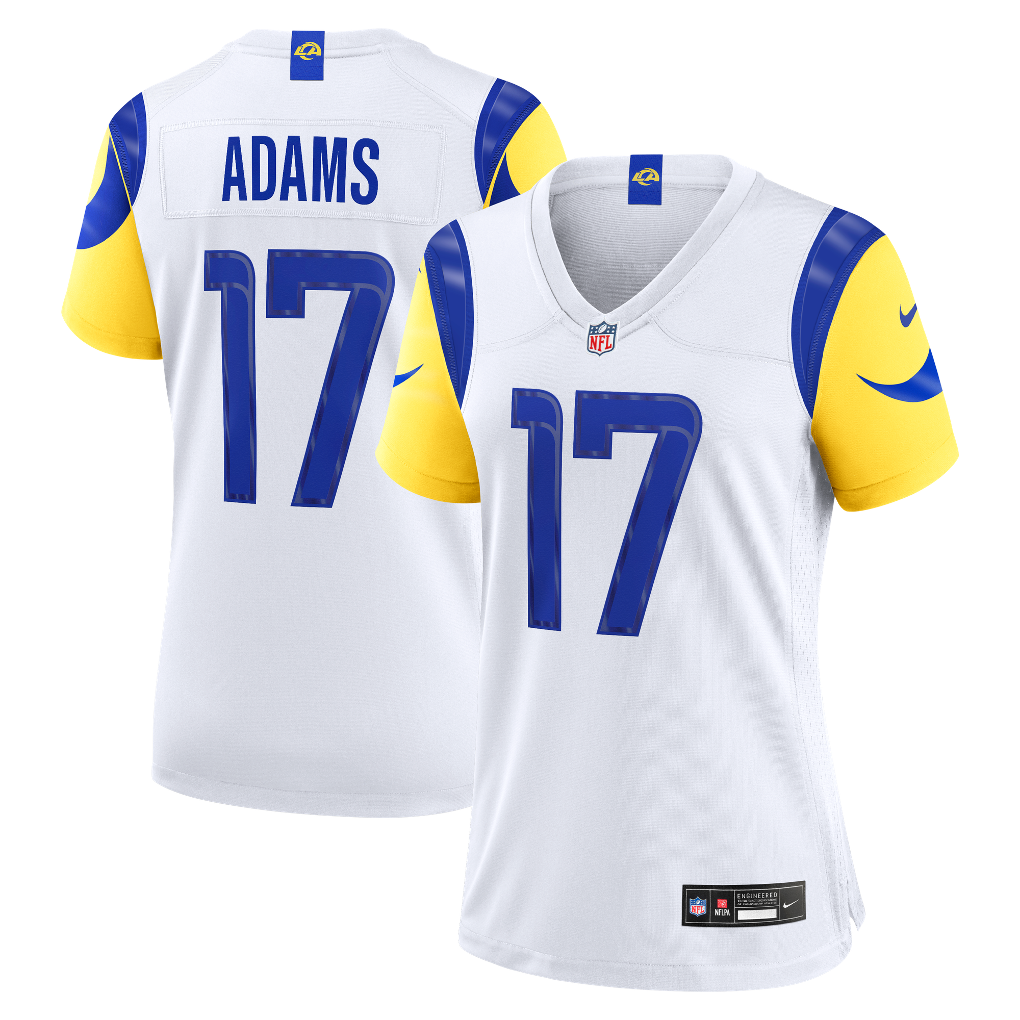 Maglia Los Angeles Rams Nike Game Road - Bianco - Davante Adams - Donna