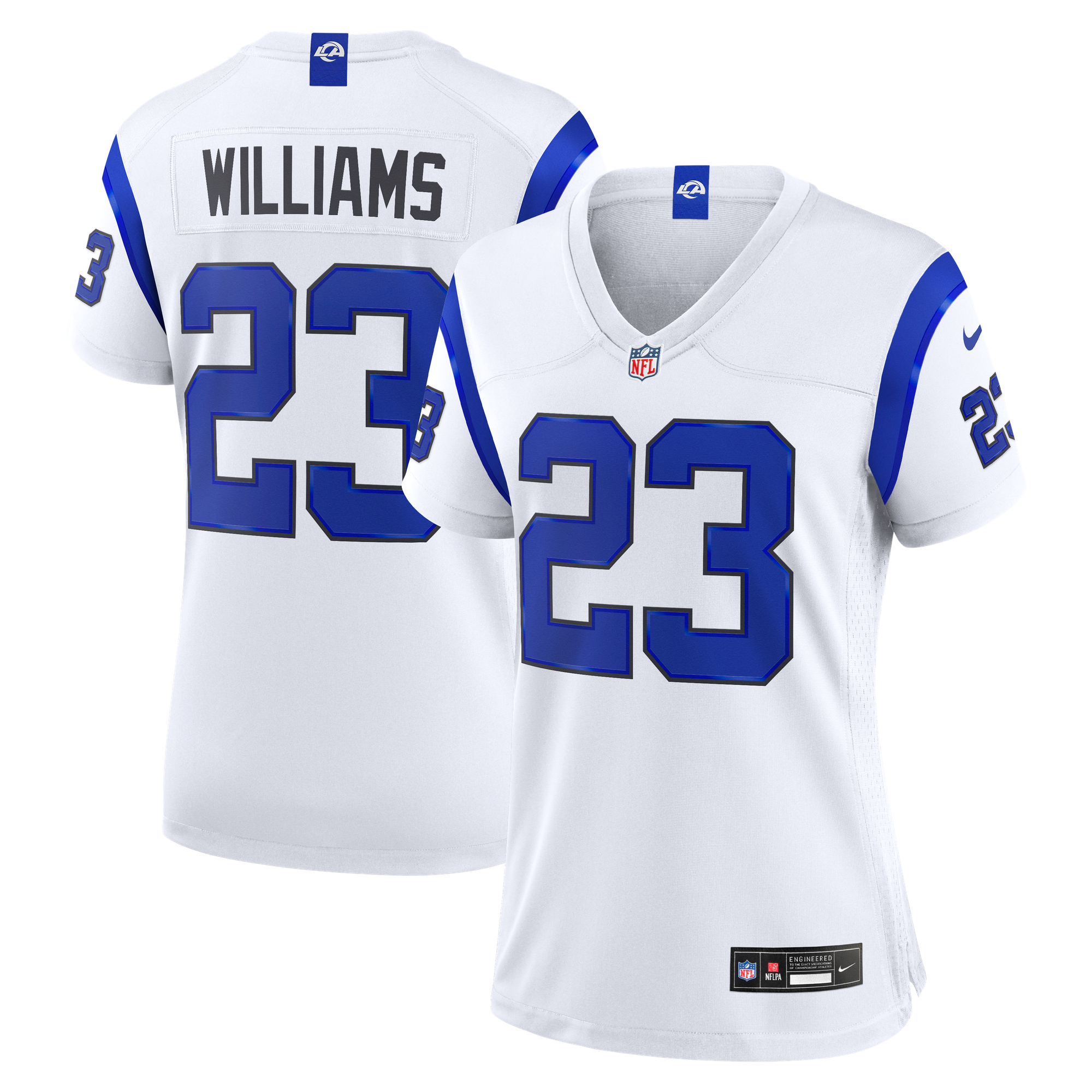 Maglia Los Angeles Rams Nike Game Alternate - Bianco - Kyren Williams - Donna