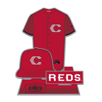 WinCraft  Cincinnati Reds 2026 City Connect 3D Collector Stand