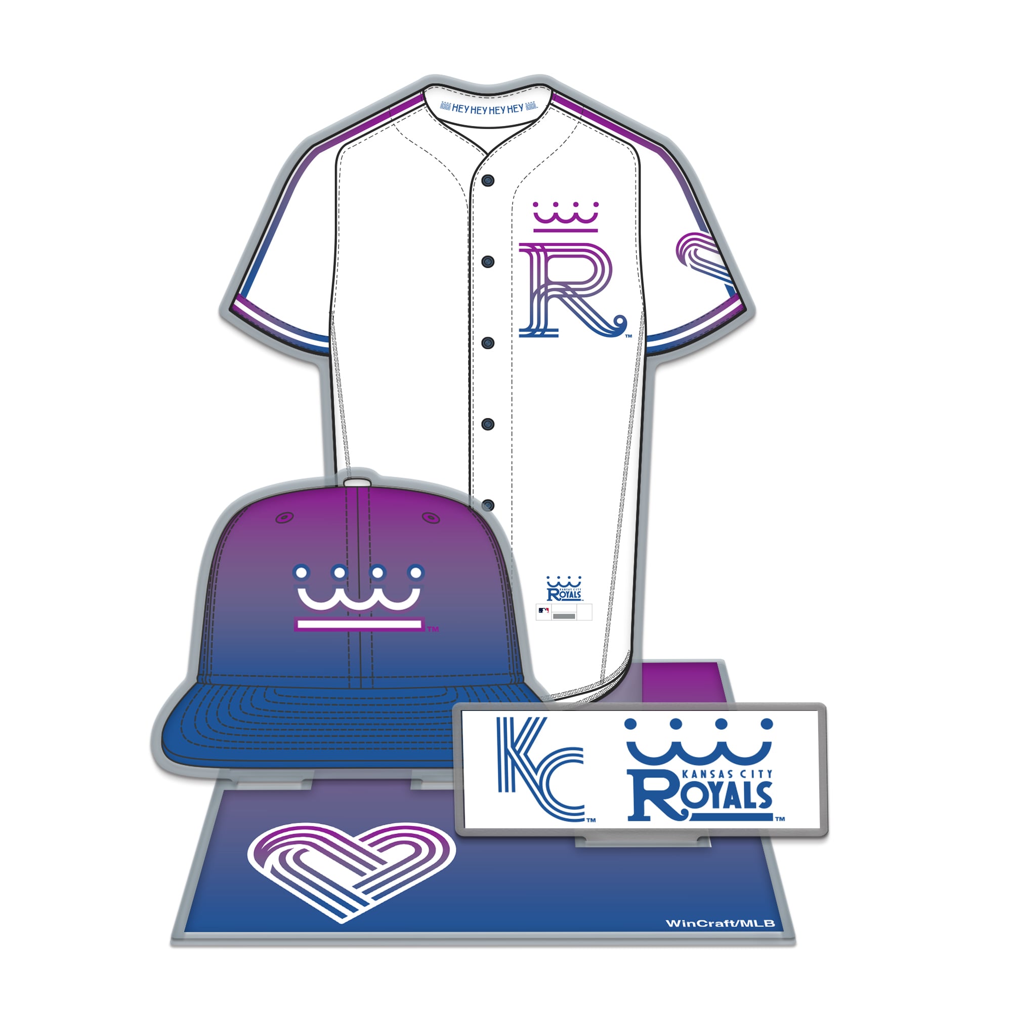 WinCraft  Kansas City Royals 2026 City Connect 3D Collector Stand