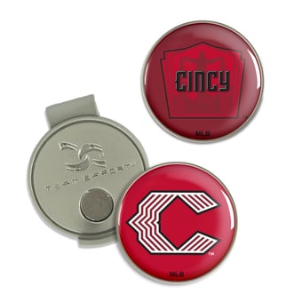 WinCraft  Cincinnati Reds 2026 City Connect Hat Clup & Ball Marker Set