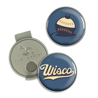WinCraft  Milwaukee Brewers 2026 City Connect Hat Clup & Ball Marker Set