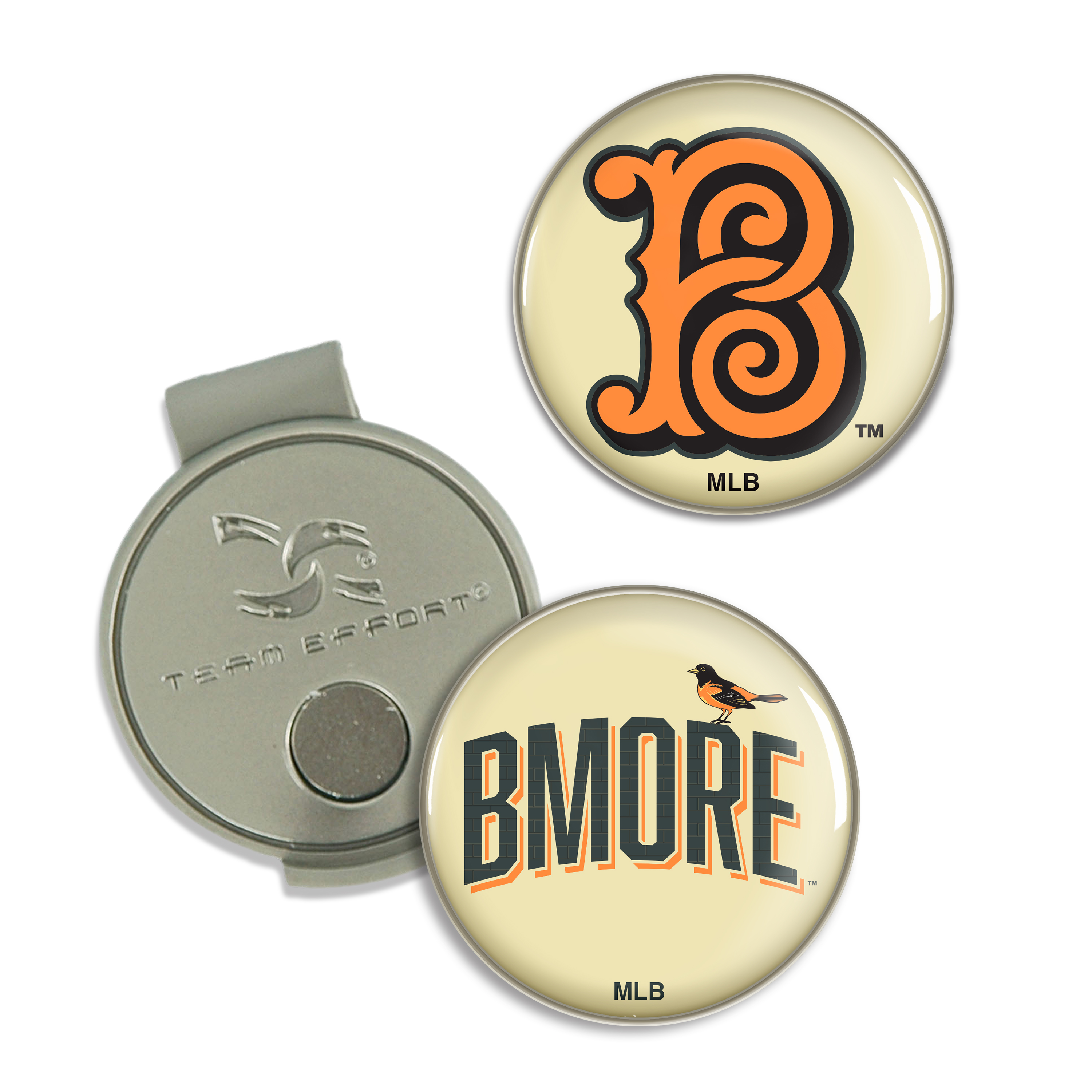 WinCraft Baltimore Orioles 2026 City Connect Hat Clup & Ball Marker Set WinCraft Baltimore Orioles 2026 City Connect Hat Clup & Ball Marker Set