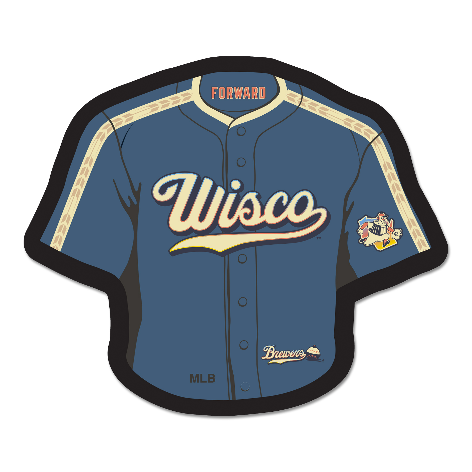 WinCraft  Milwaukee Brewers 2026 City Connect Collector Pin