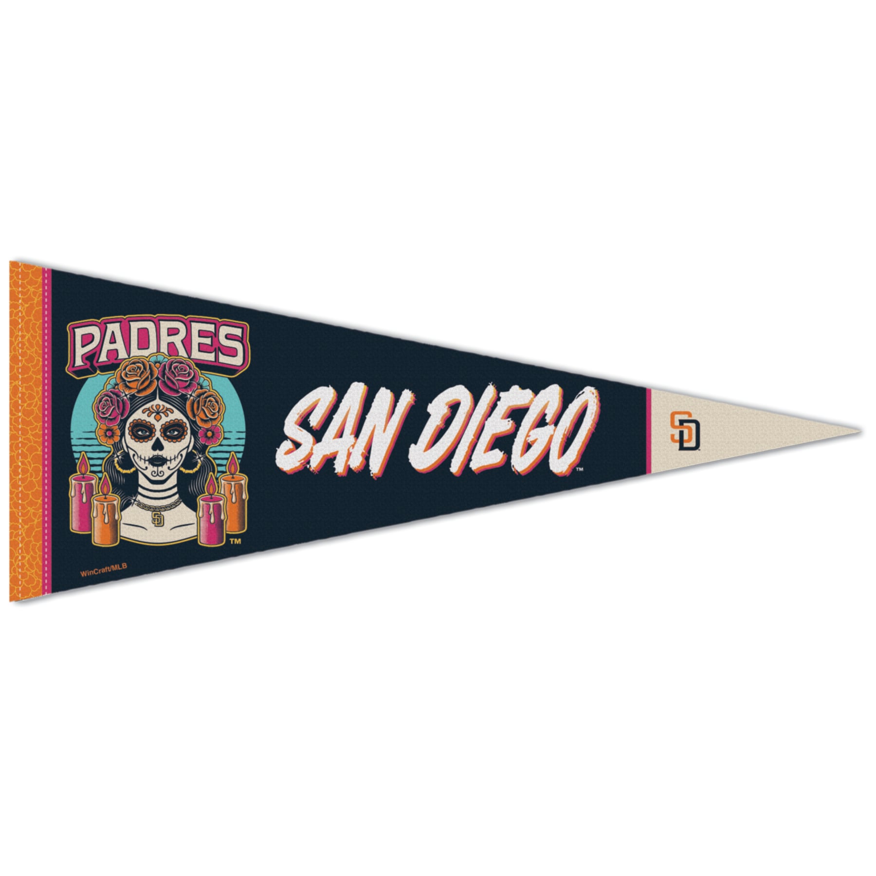 WinCraft  San Diego Padres 2026 City Connect 12" x 30" Premium Pennant