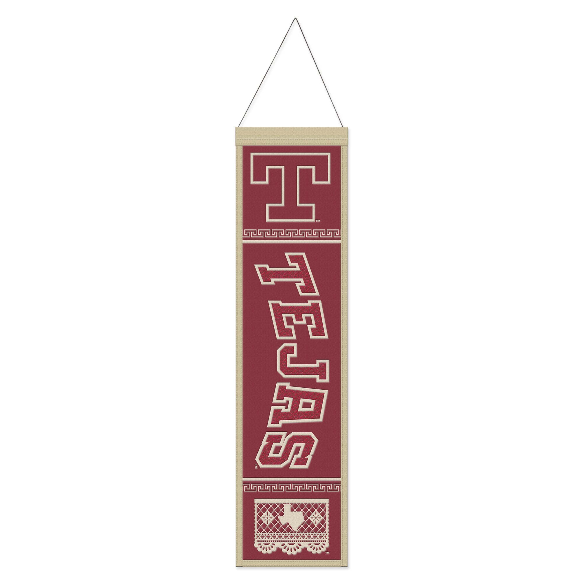 WinCraft  Texas Rangers 2026 City Connect 8" x 32" Wool Banner