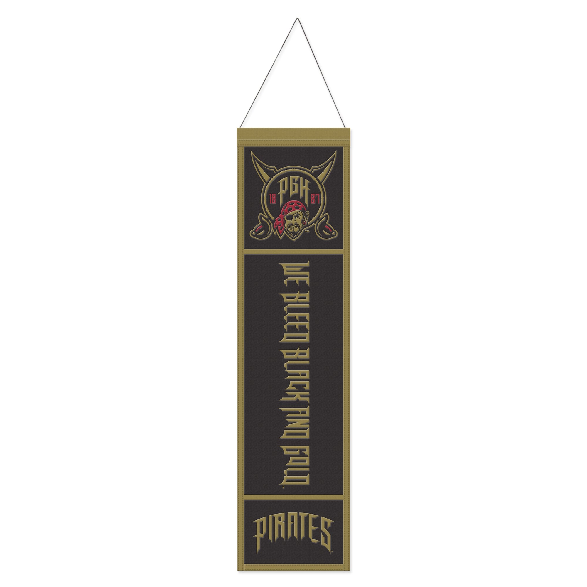 WinCraft Pittsburgh Pirates 2026 City Connect 8" x 32" Wool Banner