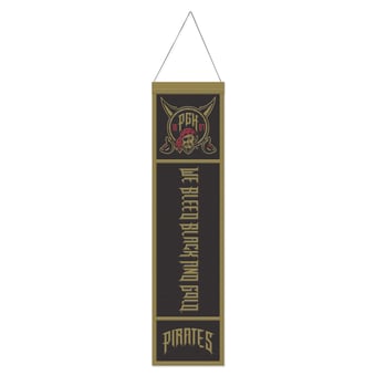 WinCraft  Pittsburgh Pirates 2026 City Connect 8" x 32" Wool Banner