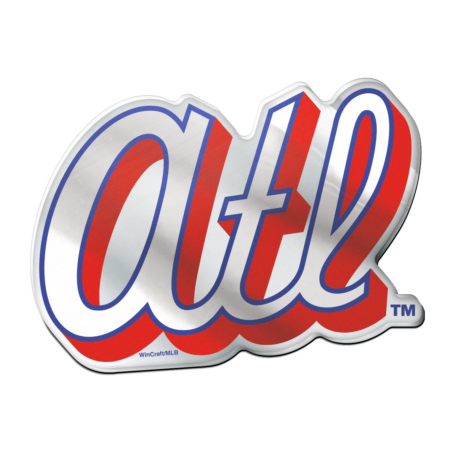 WinCraft  Atlanta Braves 2026 City Connect Acrylic Auto Emblem