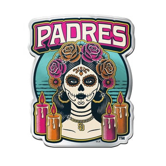 WinCraft  San Diego Padres 2026 City Connect Acrylic Auto Emblem