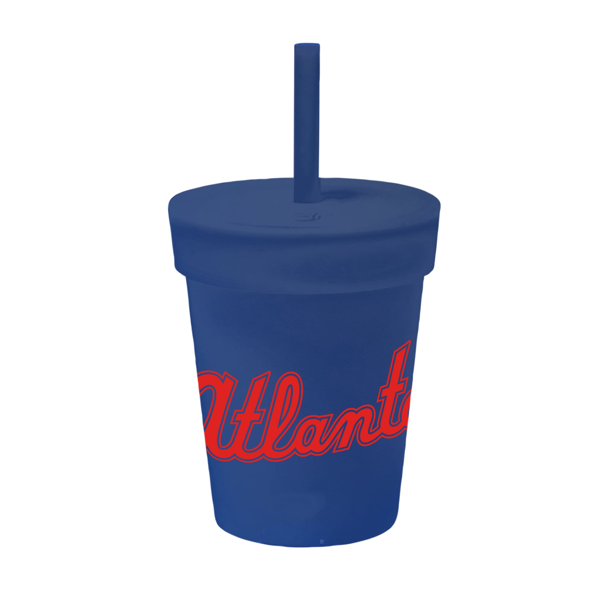 WinCraft  Atlanta Braves 2026 City Connect 8oz. Silicone Tumbler with Lid & Straw