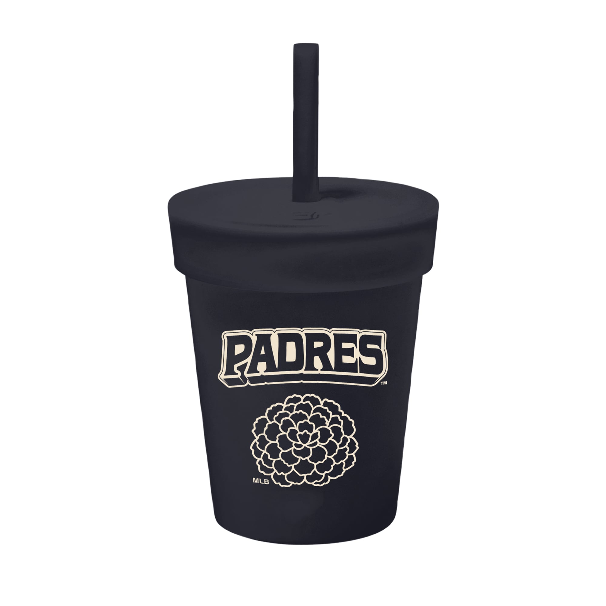 WinCraft  San Diego Padres 2026 City Connect 8oz. Silicone Tumbler with Lid & Straw