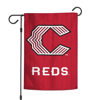 WinCraft  Cincinnati Reds 2026 City Connect Double-Sided 12" x 18" Garden Flag
