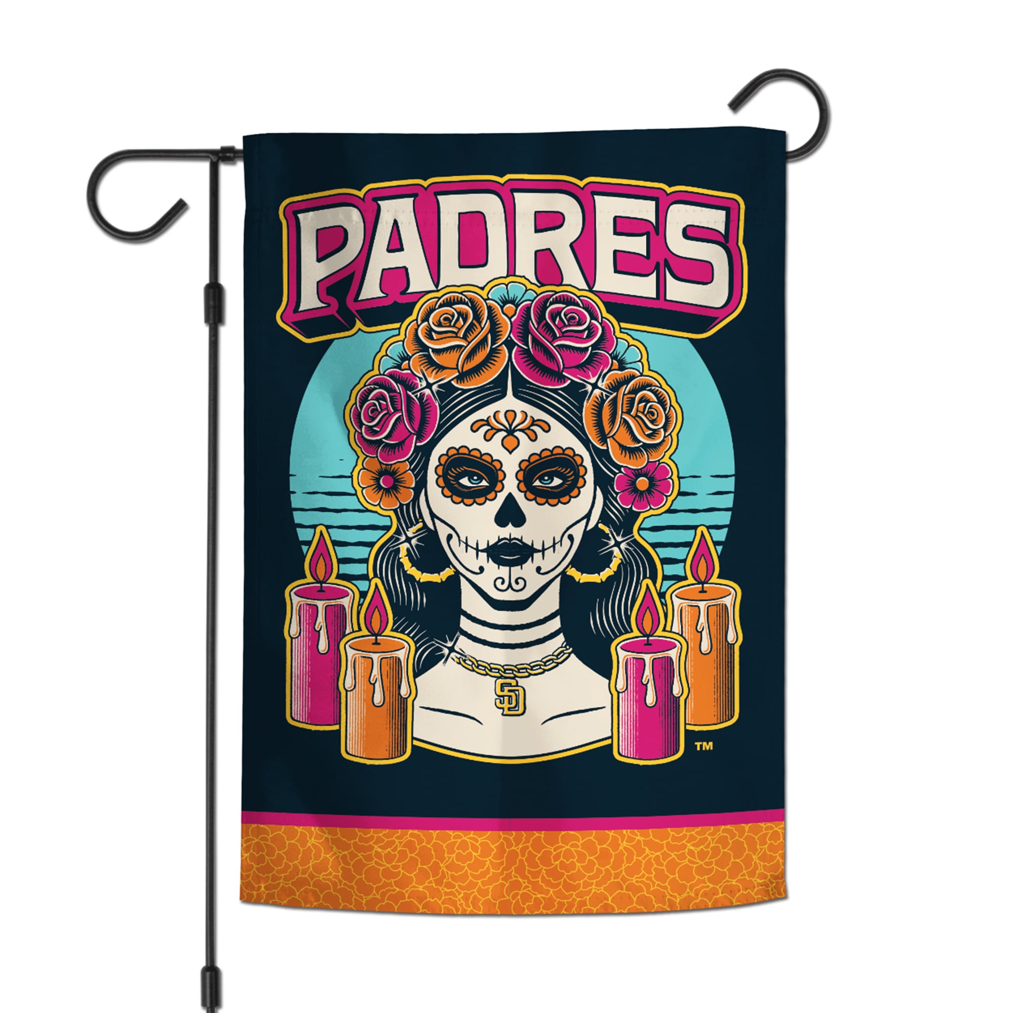 WinCraft  San Diego Padres 2026 City Connect Double-Sided 12" x 18" Garden Flag