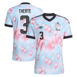 Maillot Extérieur Belgique 26 Authentique adidas avec flocage Theate 3, vue 1